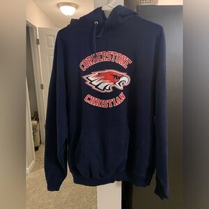 L “cornerstone eagles” hoodie